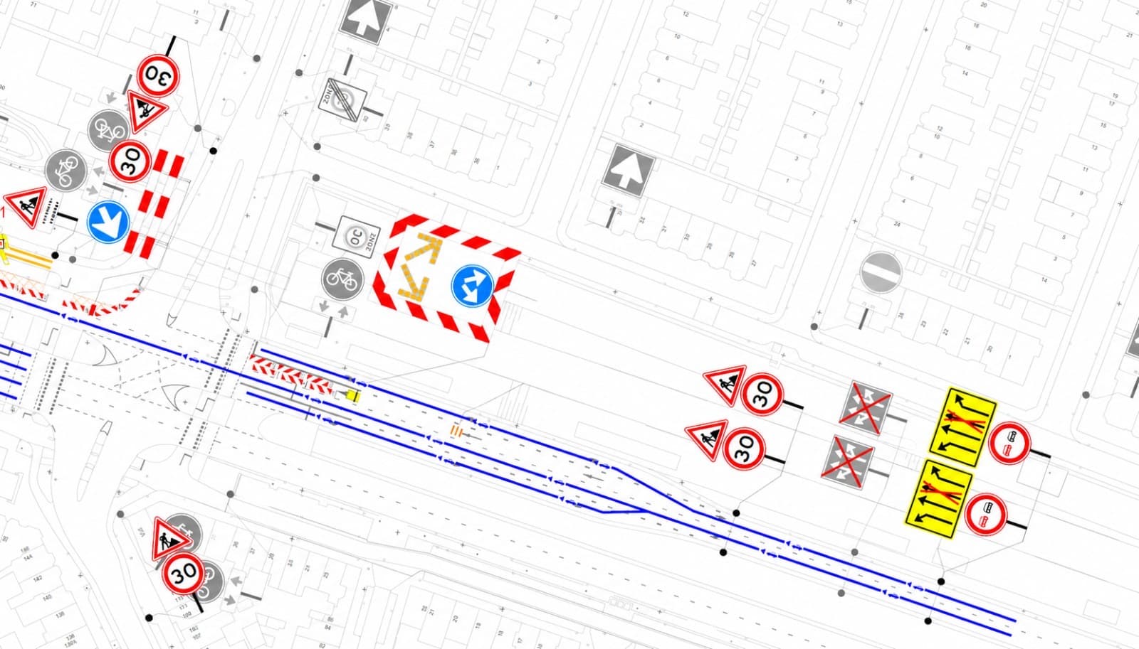 Technische verkeerstekening
